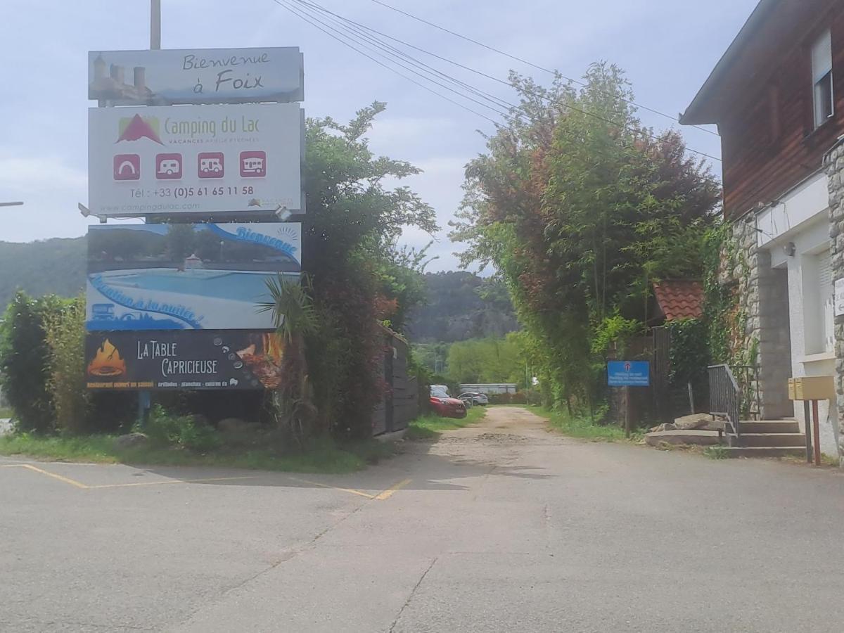 Chalet Pour 5 Personnes Equipe Sur Emplacement Privatif Dans Camping 4 Etoiles Appartenant Et Gere Par Un Particulier Hotel Foix Exterior photo